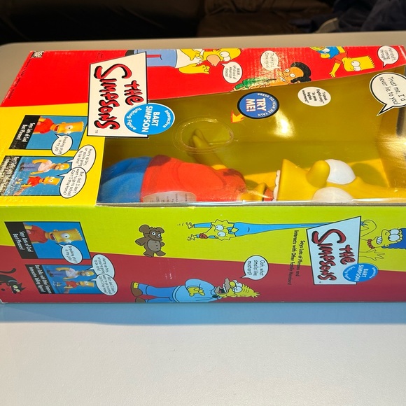 The Simpsons BART Talking Doll Playmates 2000 Interactive Y2K Rare Collectible - Picture 15 of 16